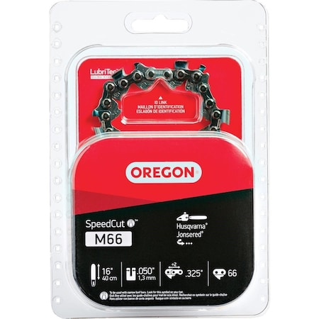 Oregon Cutting Oregon SpeedCut 16 In. Chainsaw Chain M66
